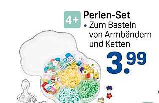Perlen-Set - Zum Basteln von Armbändern und Ketten