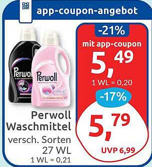Perwoll Waschmittel - verschiedene Sorten 27 WL