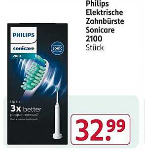 Philips Elektrische Zahnbürste Sonicare 2100 Stück
