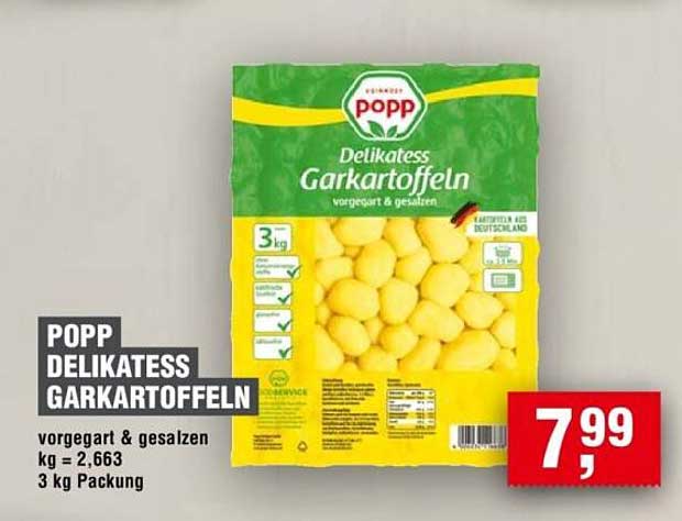 POPP Delikatess Garkartoffeln