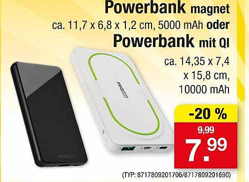 Powerbank magnet oder Powerbank mit QI – Starke Leistung für unterwegs