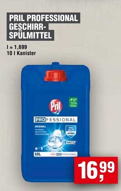 PRIL PROFESSIONAL GESCHIRRSPÜLMITTEL 10L