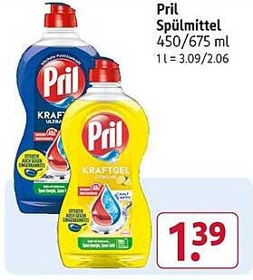 Pril Spülmittel 450/675 ml