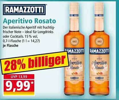 RAMAZZOTTI Aperitivo Rosato