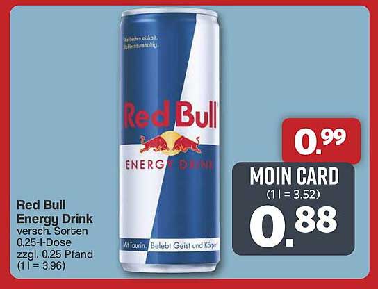 Red Bull Energy Drink 0,25-l-Dose