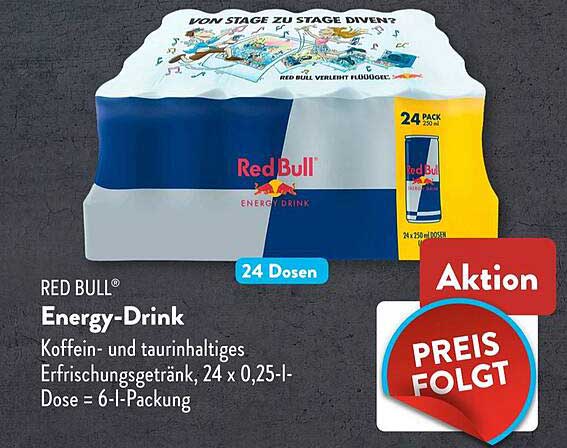 RED BULL® Energy-Drink 24 Dosen