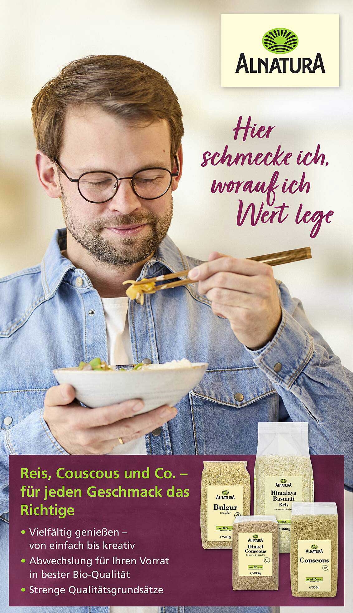 Reis, Couscous und Co. – für jeden Geschmack das Richtige