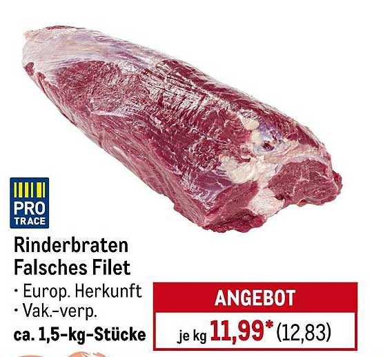 Rinderbraten Falsches Filet