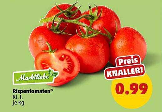 Rispetomaten - Kl. I, je kg