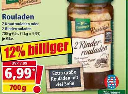 Rustikale Rinderrouladen – Extra groß und saftig