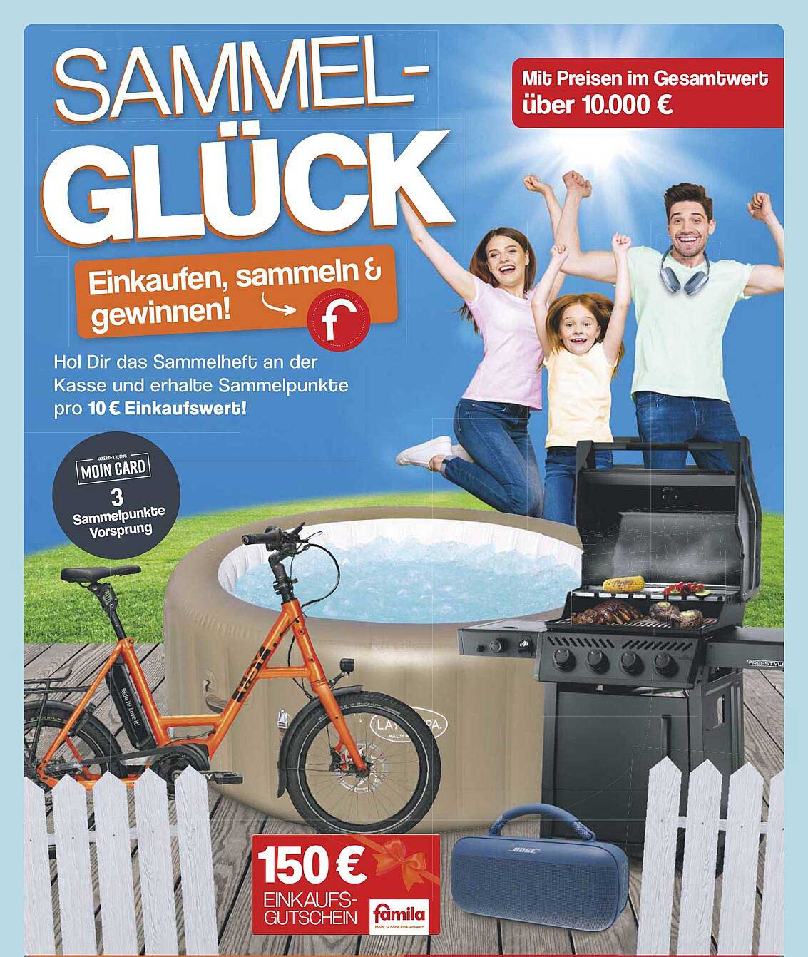SAMMEL-GLÜCK – Einkaufen, sammeln & gewinnen!