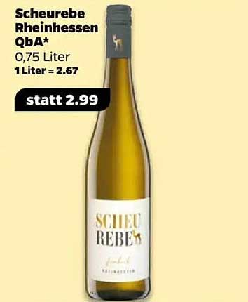 Scheurebe Rheinhessen QbA* 0,75 Liter