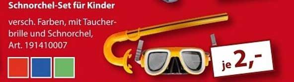 Schnorchel-Set für Kinder