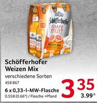 Schöfferhofer Weizen Mix - verschiedene Sorten