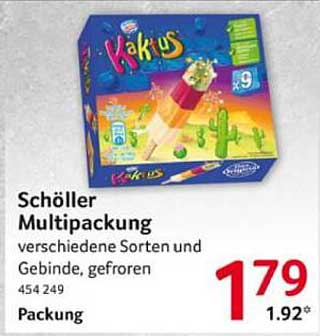 Schöller Multipackung Kakis – Verschiedene Sorten und Gebinde, gefroren