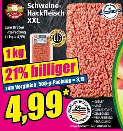 Schweine-Hackfleisch XXL