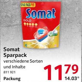 Somat Sparpack verschiedene Sorten und Inhalte