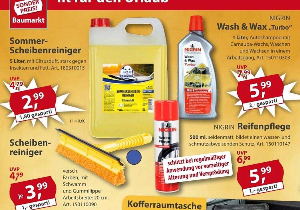 Sommer-Scheibenreiniger 5 Liter mit Citrusduft