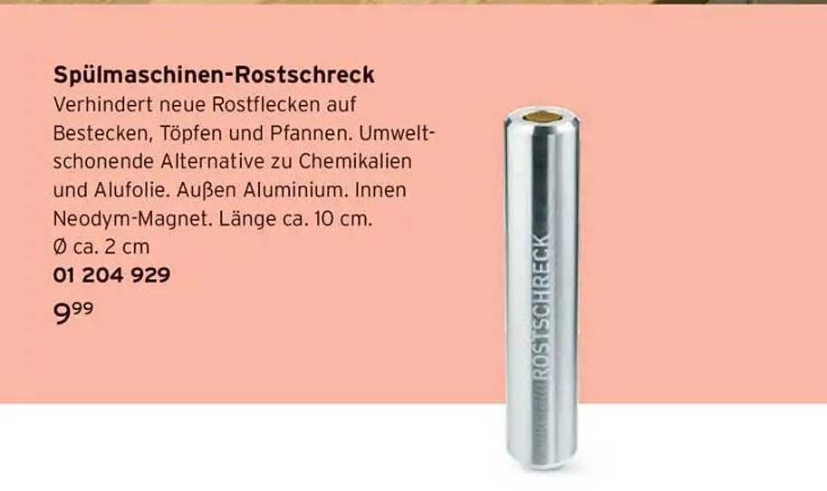 Spülmaschinen-Rostschreck
