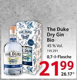 The Duke Dry Gin Bio 0,7-l-Flasche