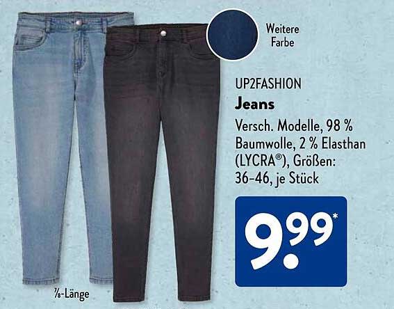 UP2FASHION Jeans in verschiedenen Modellen