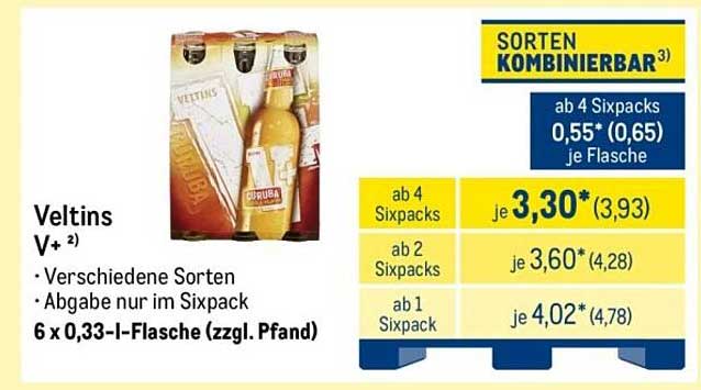 Veltins V+ – Erfrischung in Vielfalt