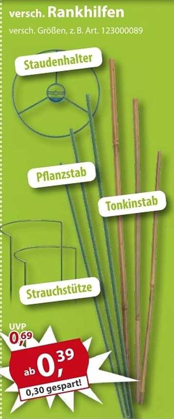 versch. Rankhilfen - Staudenhalter, Pflanzstab, Tonkinstab und Strauchstütze