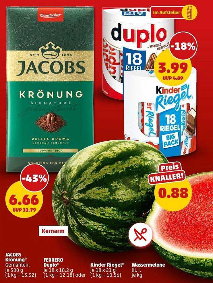 Wassermelone - Frisch und Saftig zum Knallerpreis!