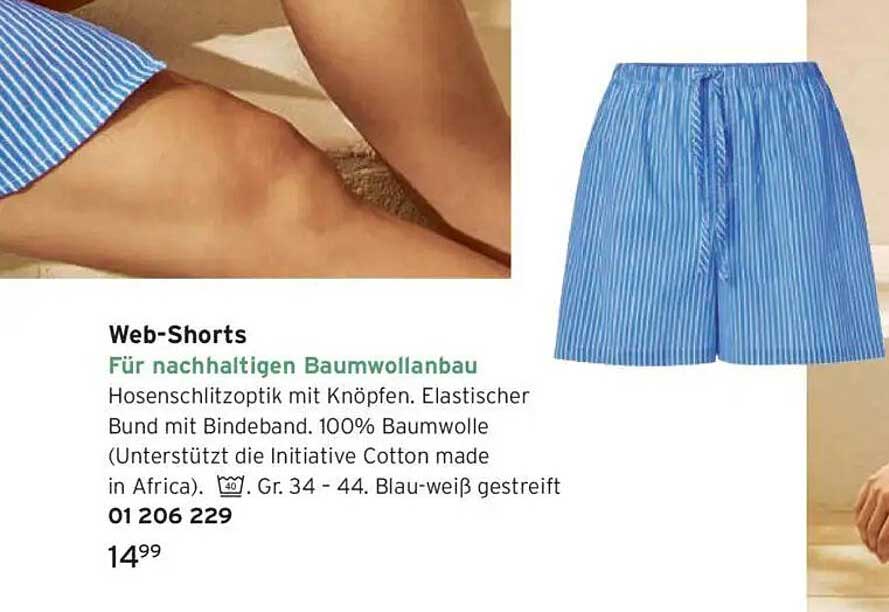 Web-Shorts für nachhaltigen Baumwollbau