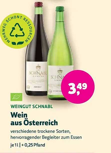 Wein aus Österreich - Weingut Schnabl