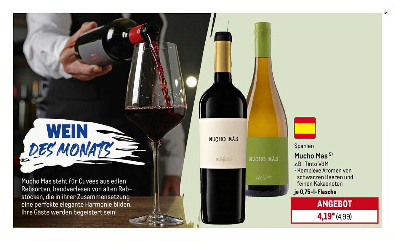 Wein des Monats: Mucho Más