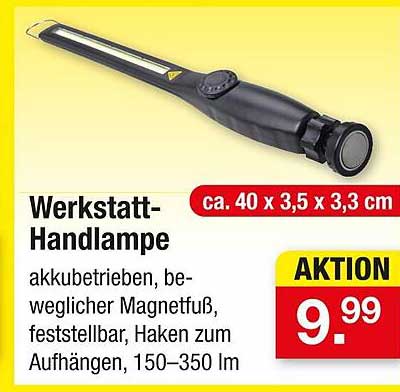 Werkstatt-Handlampe