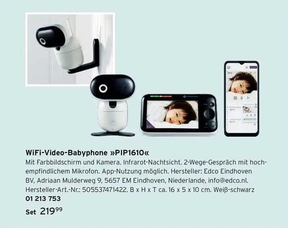 WiFi-Video-Babyphone »PIP1610«