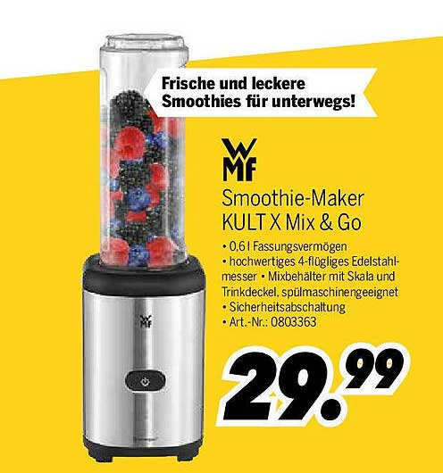 WMF Smoothie-Maker KULT X Mix & Go