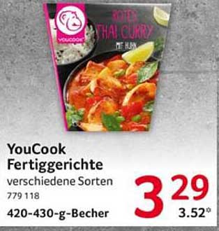 YouCook Fertiggerichte - Rotes Thai Curry