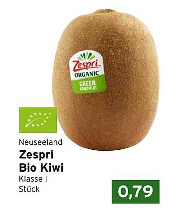 Zespri Bio Kiwi Klasse I Stück
