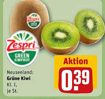 Zespri Grüne Kiwi - Neuseeland, Kl. I, je St.