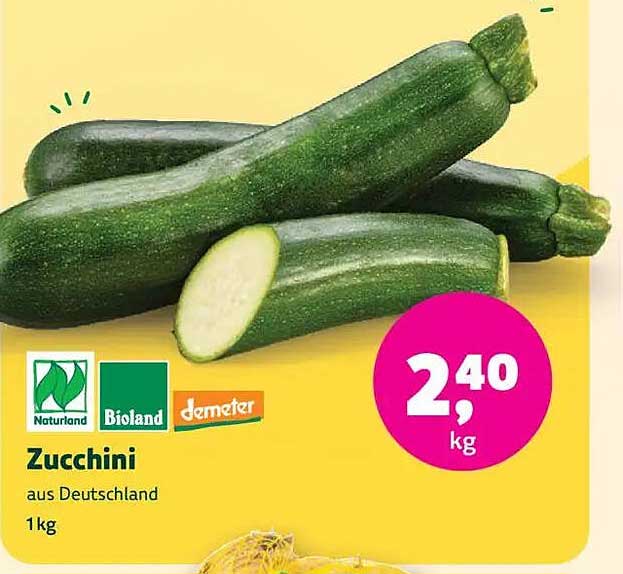 Zucchini aus Deutschland (1 kg)
