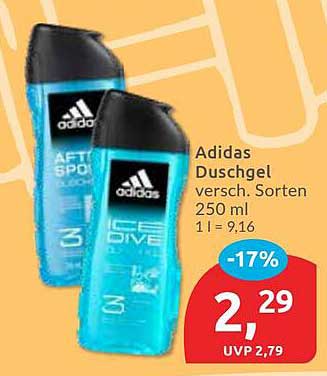 Adidas Duschgel versch. Sorten 250 ml
