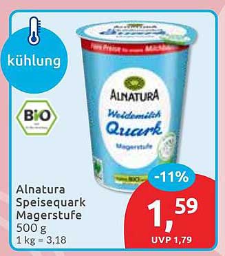 Alnatura Speisequark Magerstufe 500 g