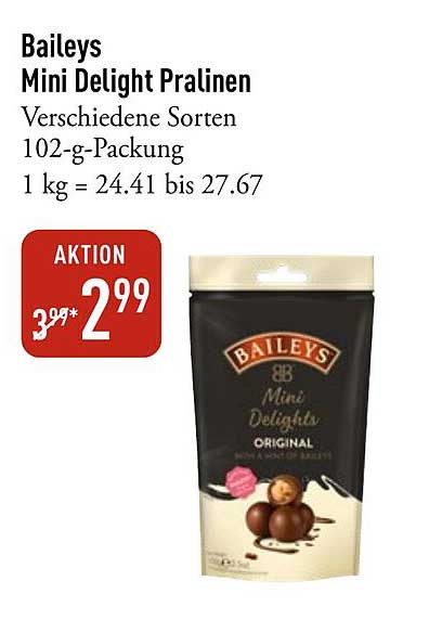 Baileys Mini Delight Pralinen