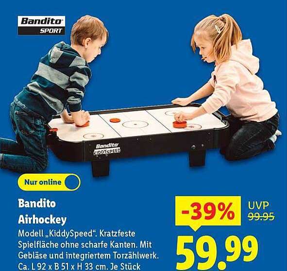 Bandito Airhockey KiddySpeed