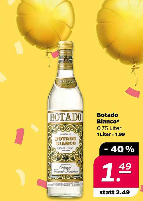 Botado Bianco 0,75 Liter zum Aktionspreis