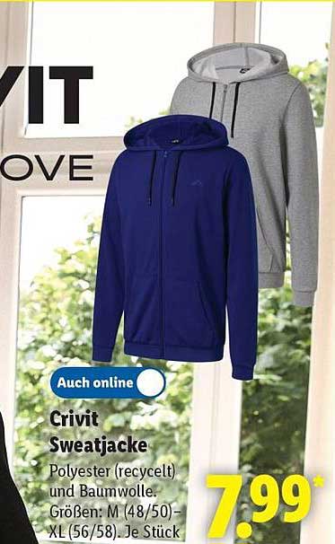 Crivit Sweatjacke