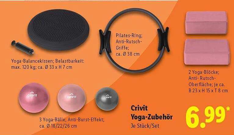 Crivit Yoga-Zubehör