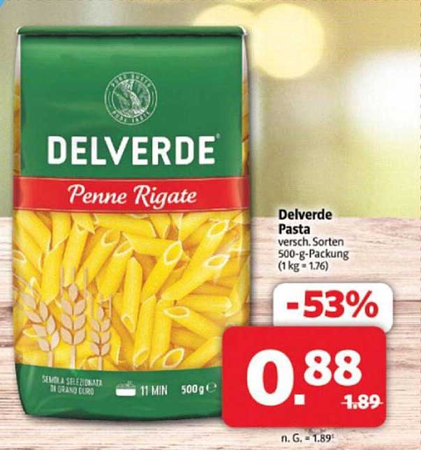 Delverde Pasta Penne Rigate 500 g - Jetzt zum Top-Preis!
