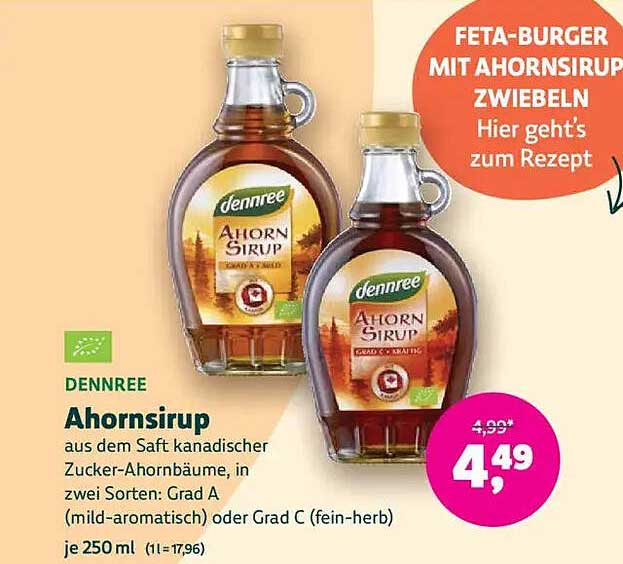 DENNREE Ahornsirup