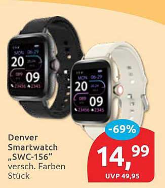 Denver Smartwatch „SWC-156“ versch. Farben Stück