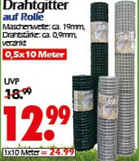 Drahtgitter auf Rolle