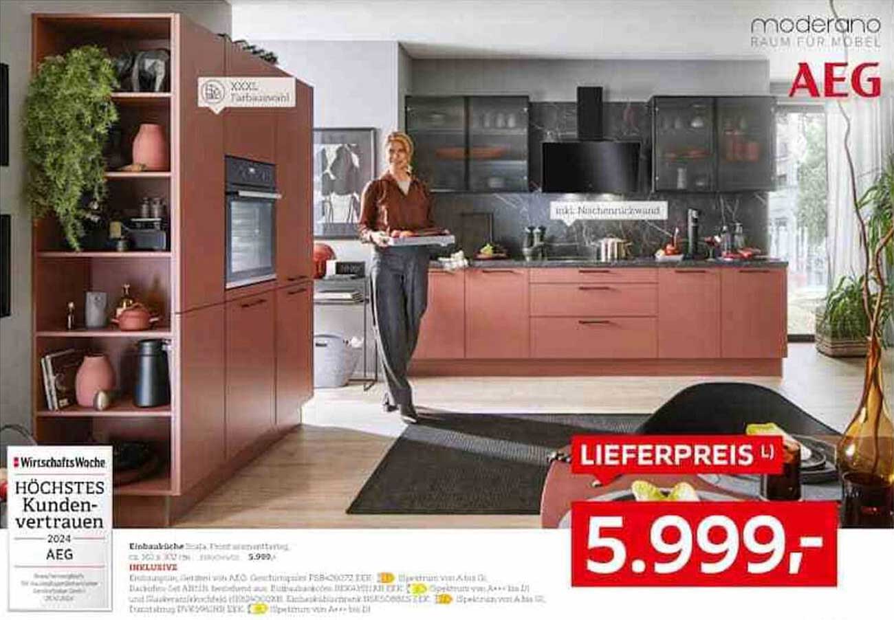Einbauküche "Moderno" von AEG